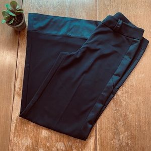 Express wide leg tuxedo trousers